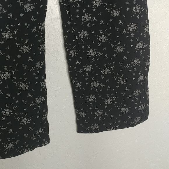 SO Goods For Life High Rise Wide Leg Floral Pants Size XL - Picture 4 of 9
